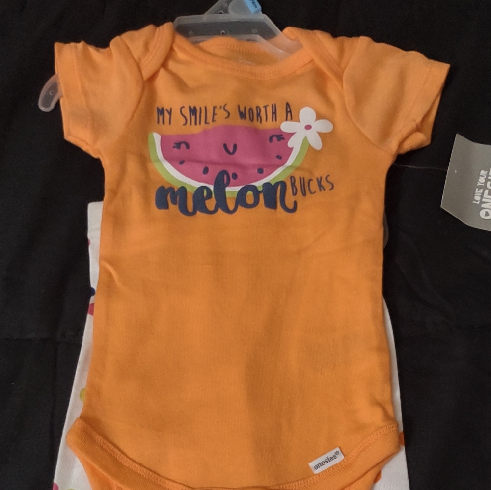 Nwt Onesies Baby Outfit size 3-6 Months